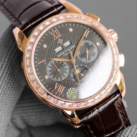 Đồng hồ nam Patek Philippe máy cơ dây da