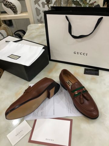 Giày âu GUCCI* da bò lỳ mềm đẹp lịch lãm cao cấp