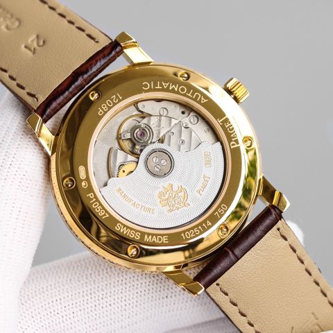 Đồng hồ nam PIAGET* case 41mm mặt nạm full kim ống đẹp SIÊU CẤP