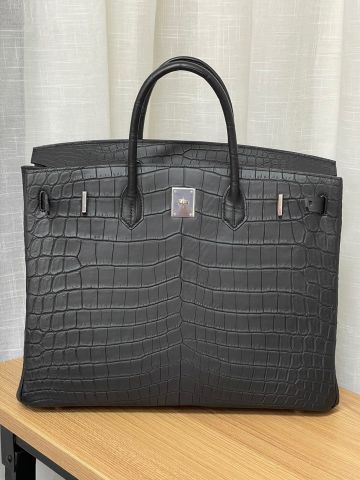 Túi xách nữ Hermes* birkin cá sấu big size 40cm