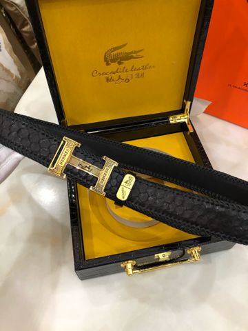 Belt nam Hermes* da trăn nhập khẩu đẹp độc