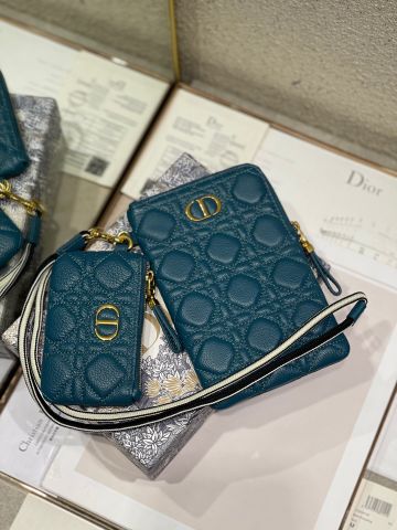 Ví nữ Dior* caro uset 2 món size 19cm và 12cm nhiều màu đẹp sang SIÊU CẤP