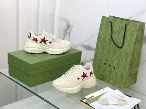 Sneaker GUCCI* rhhyton nam nữ cao 6cm vá sao đẹp mẫu mới SIÊU CẤP