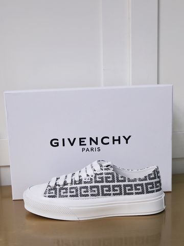 Giày buộc dây GIVENCHY* nam nữ hoạ tiết logo chất vải kiểu đẹp SIÊU CẤP