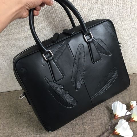 Túi nam PRADA* đựng laptop size 38cm