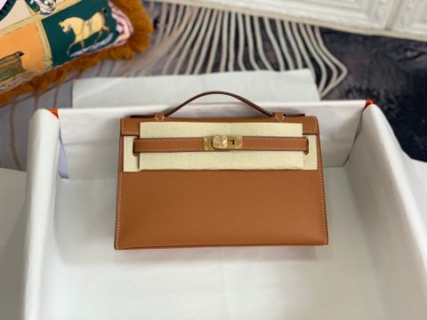 Túi xách nữ Hermes* kelly da epsom size 22cm nhiều màu đẹp sang VIP 1:1