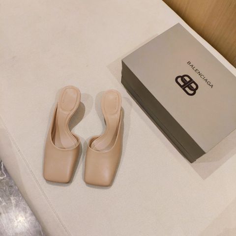 Sục nữ BALENCIAGA* da bò lỳ cao 4,5cm đẹp SIÊU CẤP