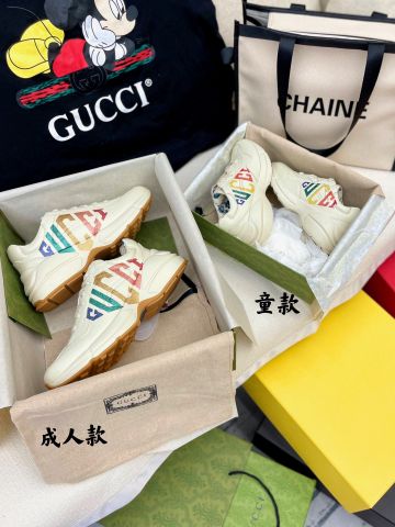 Sneaker GUCCI* rhyton cho bé có nhiều hình đẹp size 24-34