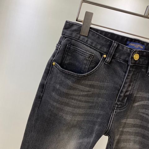 Quần jeans nam LV* túi phối Monogram