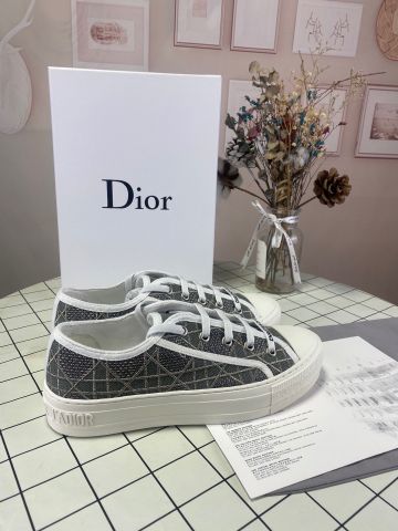 Giày thể thao nữ Dior* chất vải vân hoạ tiết đẹp SIÊU CẤP