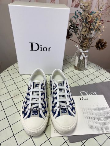 Giày thể thao nữ Dior* chất vải hoạ tiết chấm bi đẹp SIÊU CẤP