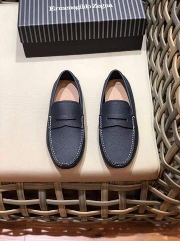 Giày lười zegna da bò mềm nhiều màu đẹp SIÊU CẤP