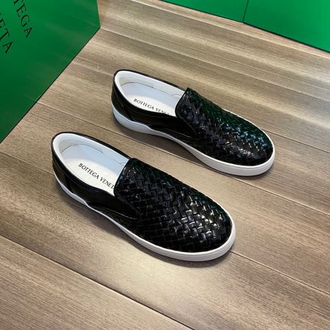 Giày slip on nam BOTTEGA* VENETA* da bò đan mềm đẹp SIÊU CẤP