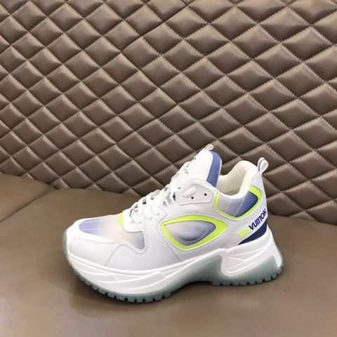 Sneaker LV* nam cao 5cm phối màu đẹp độc SIÊU CẤP