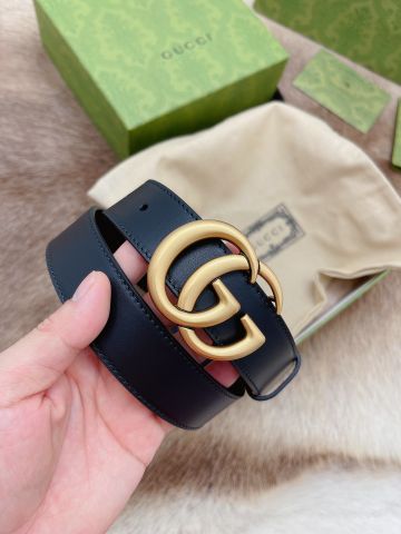 Belt nam nữ GUCCI* mặt logo dây da bò lỳ mềm đẹp cao cấp