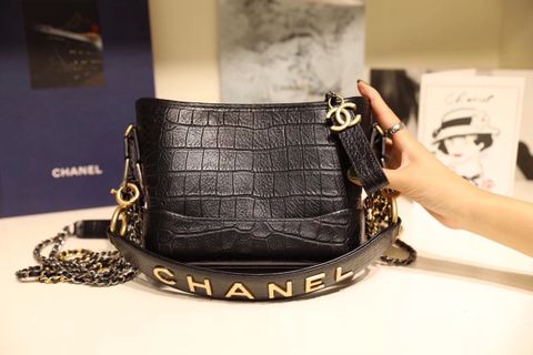 Túi xách nữ chanel* Gabrielle cá sấu size 20cm đẹp SIÊU CẤP