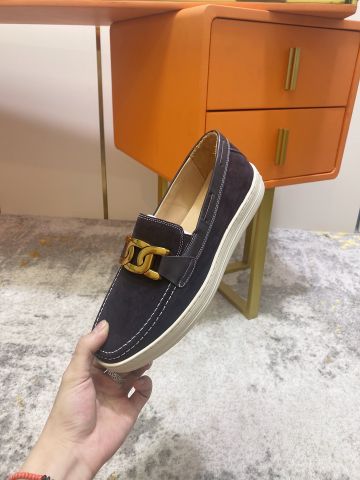 Giày slip on nam Tom* Ford* da lộn khoá vàng đẹp sang SIÊU CẤP