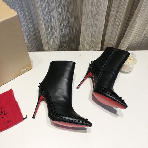 Boot VALENTINO* da bò lỳ mềm cao 10cm gai nhọn