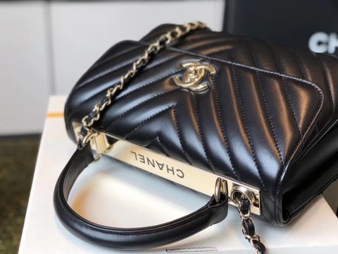 Túi xách nữ chanel* Trendy 25cm da cừu nẹp kim loại