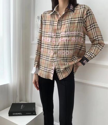 Sơ mi nữ Burberry* kẻ đẹp cao cấp