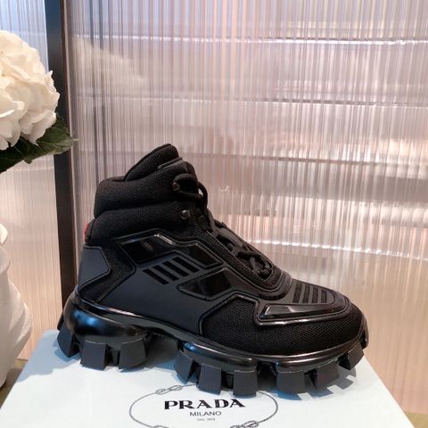 Sneaker PRADA* nam nữ cao cổ phối màu đẹp độc VIP 1:1