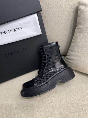 Boot lưới Dymonlatry* cổ lỡ đế pha màu kiểu đẹp độc SIÊU CẤP mũ nữ