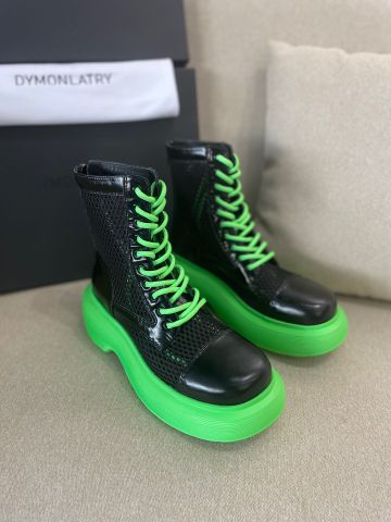 Boot lưới Dymonlatry* cổ lỡ đế pha màu kiểu đẹp độc SIÊU CẤP mũ nữ