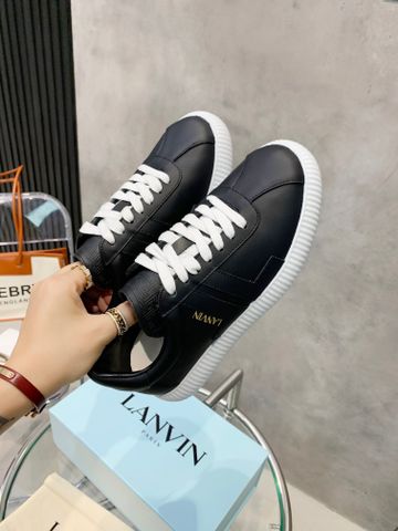 Giày thể thao nữ lanvin da bò mềm