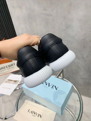 Giày thể thao nữ lanvin da bò mềm