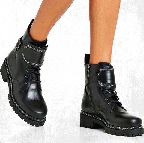 Boot Rene* Caovilla* da bò lỳ mềm đai đá đẹp SIÊU CẤP