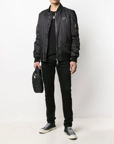 Áo bomber nam PHILIPPE* PLEIN* đẹp độc