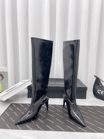 Boot JIL SANDER* cổ cao gần gối gót cao 9cm