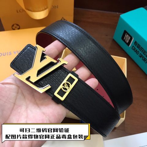 Belt nam LV* dây bản 3,8cm hàng cao cấp