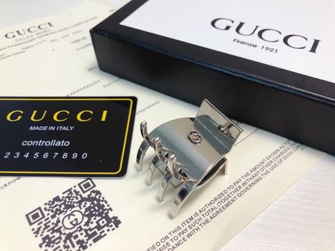 Kẹp tóc GUCCI* si bạc