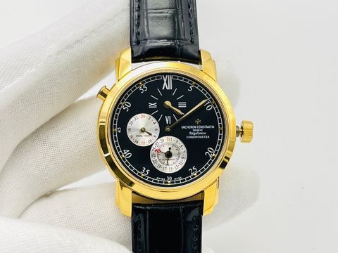 Đồng hồ nam VACHERON* CONSTANTIN* dây da case 41mm VIP 1:1