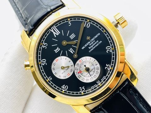 Đồng hồ nam VACHERON* CONSTANTIN* dây da case 41mm VIP 1:1