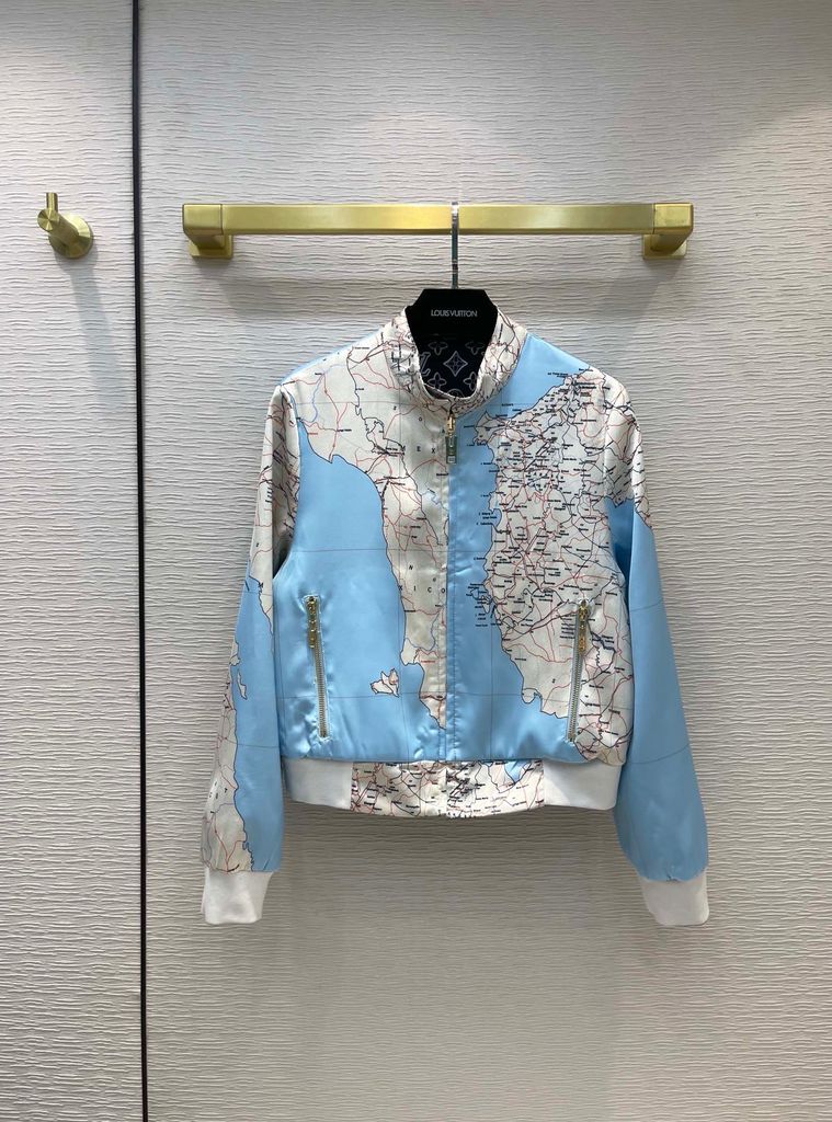 Áo Khoác Bomber Họa Tiết Monogram  Trang phục  LOUIS VUITTON