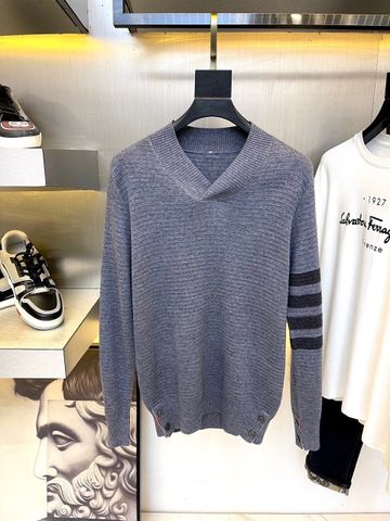 Áo len nam Thom* Browne* cồ tim cao cấp có 2 màu