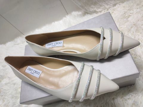 Giày bệt JIMMY* CHOO* mũi nhọn đá đẹp SIÊU CẤP