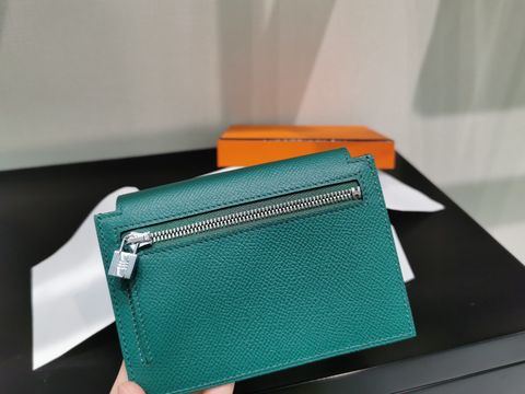 Ví nữ Hermes* kelly pocket khoá bạc đẹp sang VIP 1:1