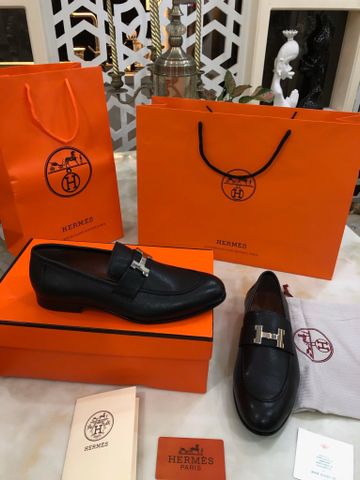 Giày âu Hermes* VIP 1:1 da bò nhập khẩu