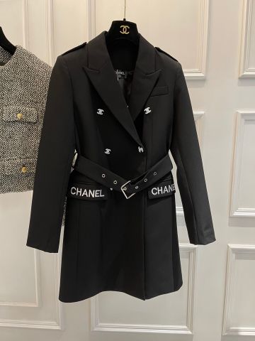 Áo vest chanel* dáng dài đai eo kiểu đẹp sang cao cấp