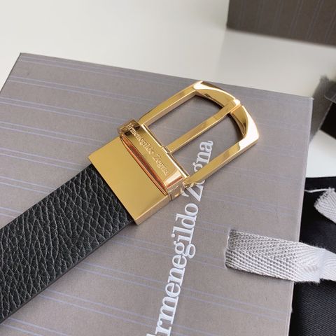 Belt nam zegna* dây da bò mềm bản 3,5cm dùng được cả hai mặt dây hàng cao cấp