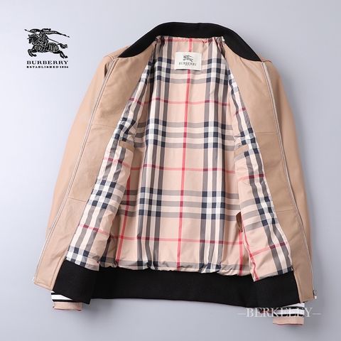 Áo da nam BURBERRY* hàng da bò thật cao cấp chất mềm đẹp sz 48-58