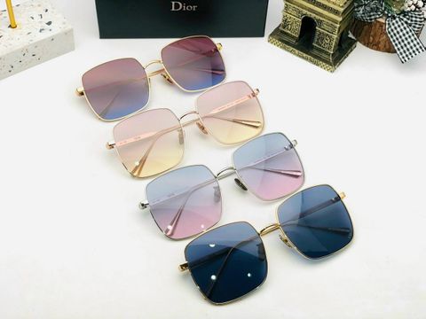 Kính nữ Dior* mắt vuông kim loại toàn màu đẹp sang cao cấp