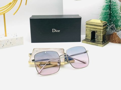 Kính nữ Dior* mắt vuông kim loại toàn màu đẹp sang cao cấp