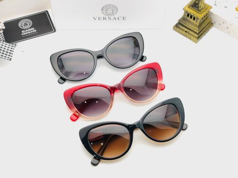 Kính nữ VERSACE* mắt mèo gọng nẹp kim loại đẹp độc