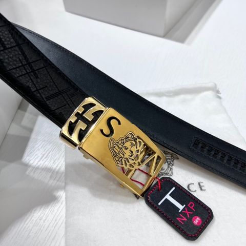 Belt nam VERSACE* dây vân cá sấu bản 3,5cm