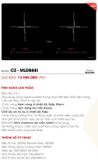 Bếp từ đôi Canzy CZ MLD888I Made in Malaysia