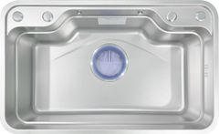 Chậu rửa bát 1 hố inox 304 chống xước Gento GT04-7848 Smart